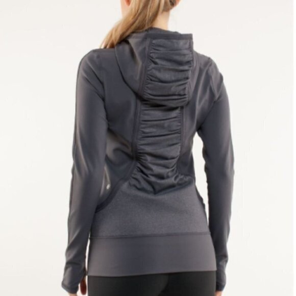 Lululemon Pure Balance Jacket Coal Size 4 - Picture 2 of 9